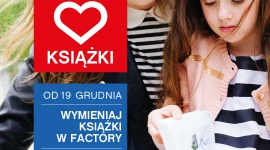 Cały Wrocław czyta w Factory LIFESTYLE, Książka - Już 19 grudnia Factory dołączy do akcji „Cały Wrocław czyta”. Tego dnia pojawi się tam kolejny punkt book crossingu, który uzupełni sieć tworzoną w stolicy Dolnego Śląska