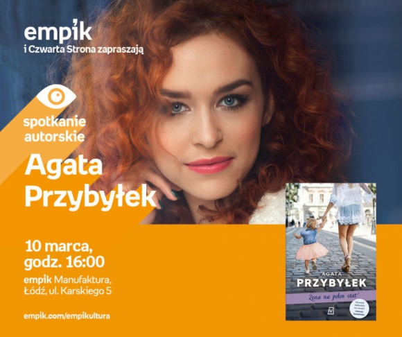 AGATA PRZYBYŁEK – SPOTKANIE AUTORSKIE